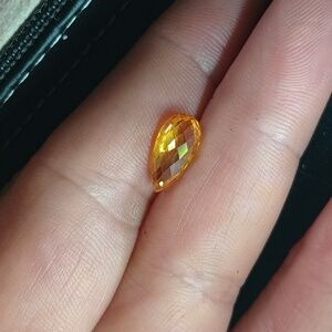 2.20ct Natural Yellow Sapphire fancy cut